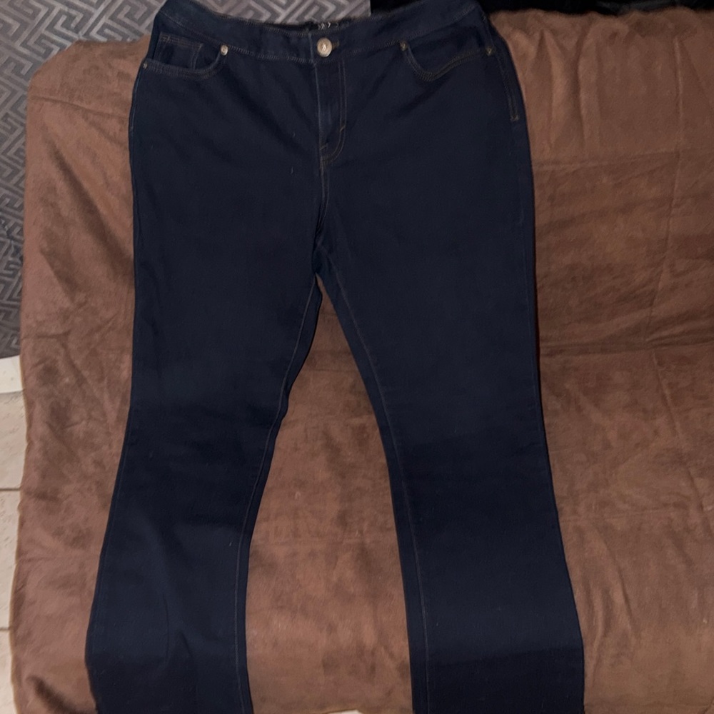 Style & Co. Women's Boot Cut Jeans - Dark Blue